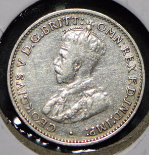 Australia 1936 3 Pence Kangaroo animal Emu  191339 combine shipping