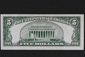US 1928 F $5 XF+ United States Notes Red Seal RN0053 combine shipping