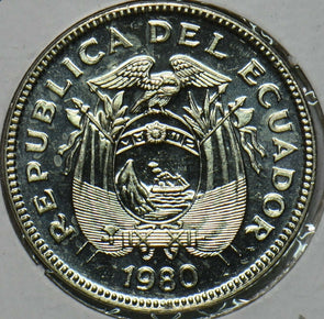 Ecuador 1980 20 Centavos BU 903748 combine shipping