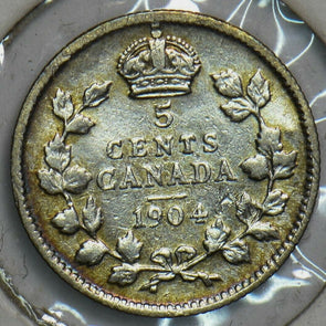 Canada 1904 5 Cents 153099 combine shipping