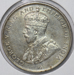 Straits Settlements 1920 50 Cents 294684 combine shipping