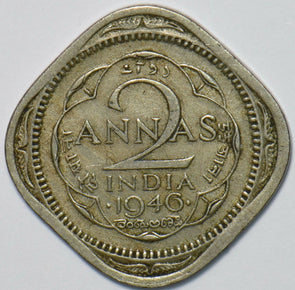 British India 1946 2 Annas 903413 combine shipping