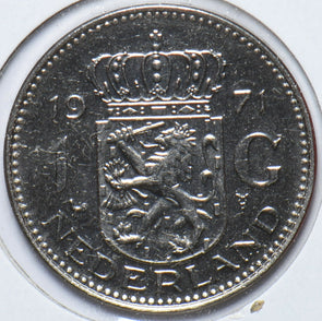 Netherlands 1971 Gulden Lion animal 900495 combine shipping