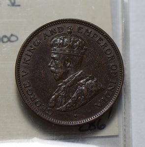 British Honduras 1924 Cent 50K minted H0185 combine shipping
