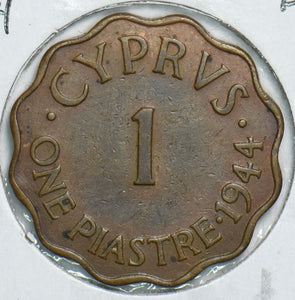 Cyprus 1944 Piastre 198223 combine shipping