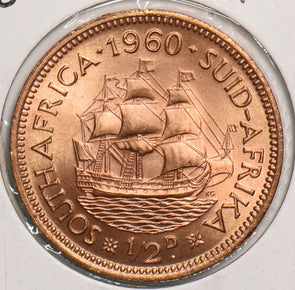 South Africa 1960 1/2 Penny 299380 combine shipping