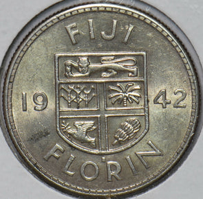 Fiji 1942 Florin 194656 combine shipping