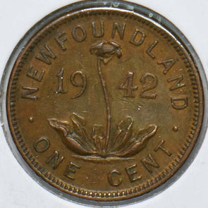 Canada 1942 New Foundland Large Cent Georgivs VI 192131 combine shipping