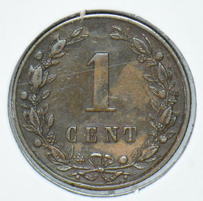 Netherlands 1880 Cent 291407 combine shipping