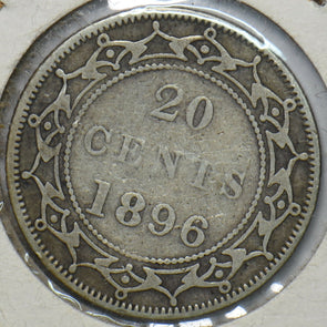 Canada 1896 20 Cents 294768 combine shipping