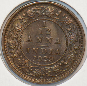 British India 1929 C 1/12 Anna 151622 combine shipping