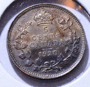CA0093 Canada 1920 5 Cents combine shipping