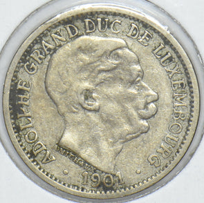 Luxembourg 1901 10 Centimes 291239 combine shipping