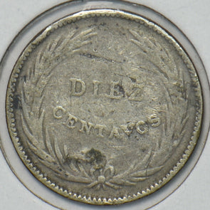 El Salvador 1911 10 Centavos 151639 combine shipping