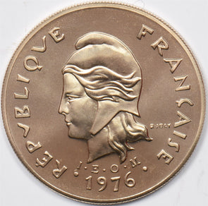 French Polynesia 1976 100 Francs Essai F0148 combine shipping