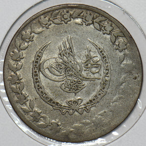 Turkey 1223 ~24 AH 2 Kurush 195631 combine shipping