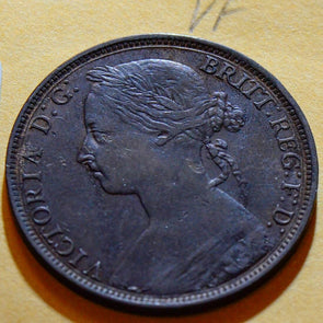 Great Britain 1892 Penny VF GR0113 combine shipping