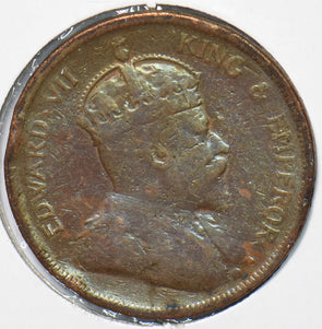 Straits Settlements 1908 Cent 294686 combine shipping