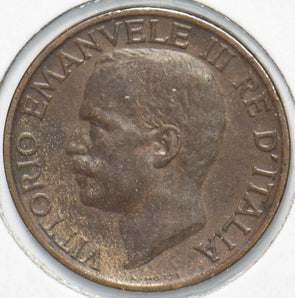 Italy 1924 10 Centesimi Honey Bee animal Vittorio Emanvele III 292981 combine sh