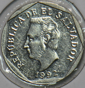 El Salvador 1992 5 Centavos 903552 combine shipping