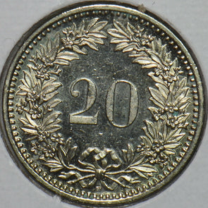 Switzerland 2006 20 Centimes BU 152259 combine shipping