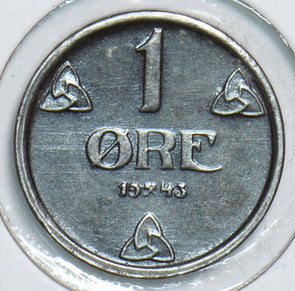 Norway 1943 Ore 153920 combine shipping