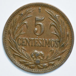 Uruguay 1944 5 Centesimos 299071 combine shipping