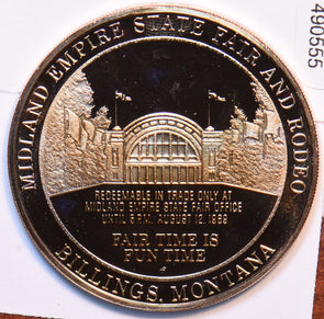 1969 Medal Proof Midland Empire State Fair 1969 Commemorative Dollar 490555 com