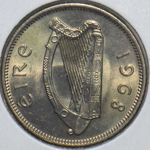 Ireland 1968 6 Pence Wolfhound animal 195004 combine shipping