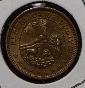 Bolivia 1951 Boliviano Llama animal  190600 combine shipping