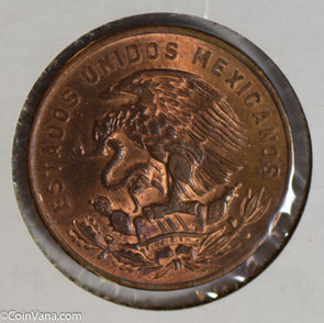 Mexico 1955 20 Centavos BU M0287 combine shipping