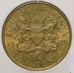 Kenya 1989 10 Cents  901118 combine shipping