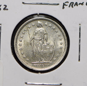 Swiss Cantons 1962 1/2 Francs  292234 combine shipping