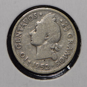 Dominican Republic 1952 10 Centavos  900795 combine shipping