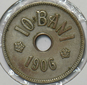 Romania 1906 10 Bani 297416 combine shipping