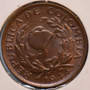 Colombia 1944 B 5 Centavos 196129 combine shipping