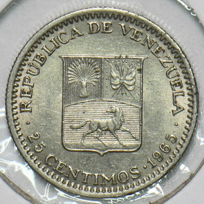 Venezuela 1965 25 Centimos 152712 combine shipping