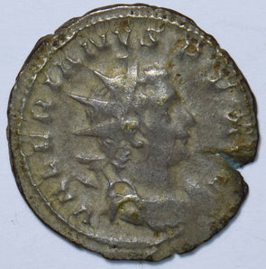 Roman 254 260 AD Roman silver valerian AN0032 combine shipping
