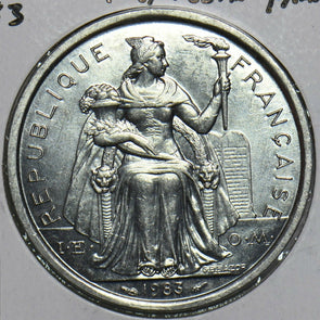 French Polynesia 1983 2 Francs 297882 combine shipping