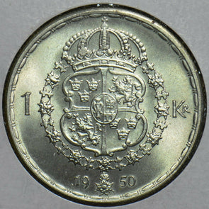 Sweden 1950 Krona 240664 combine shipping