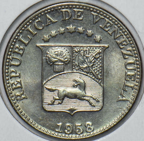 Venezuela 1958 12 1/2 Centimos Horse animal 296546 combine shipping