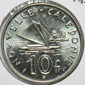 French New Caledonia 1977 10 Francs 152772 combine shipping