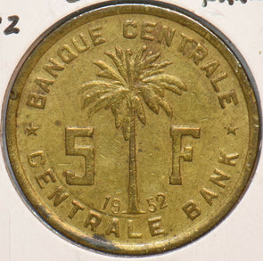 Belgian Congo 1952 5 Francs 195226 combine shipping