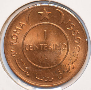 Somalia 1950 AH 1364 Centesimo Elephant animal 294502 combine shipping