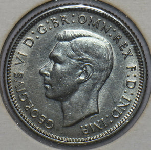 Australia 1944 S Shilling Merino ram animal 902623 combine shipping