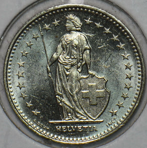 Switzerland 1993 1/2 Franc BU 152277 combine shipping