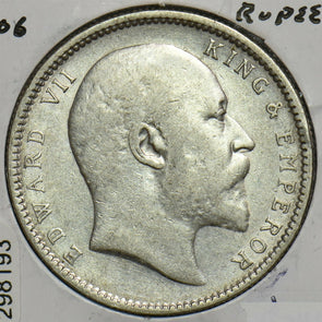 India British 1906 C Rupee 298193 combine shipping