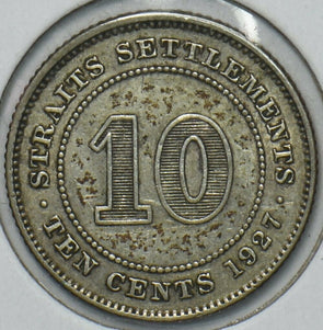 Straits Settlements 1927 10 Cents 190697 combine shipping