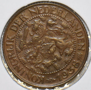 Netherlands 1938 Cent 152477 combine shipping