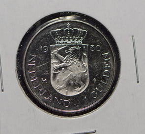 Netherlands 1980 Gulden Lion animal  900372 combine shipping